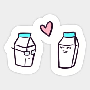 Milk lovers Sticker